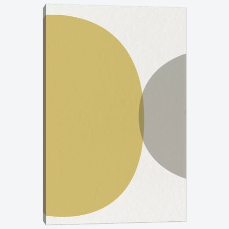 Mid Century Abstract Circles II Canvas Print #URE119} by Urban Epiphany Canvas Print