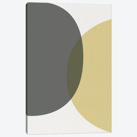 Mid Century Abstract Circles III Canvas Print #URE120} by Urban Epiphany Canvas Art