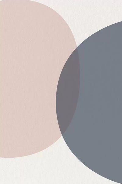 Circular Abstract: Mid Century Soft Luxe III by Urban Epiphany