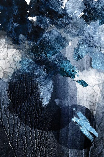 A.D. Lines Eurogroup Inc.: Abstract Navy White I by Urban Epiphany