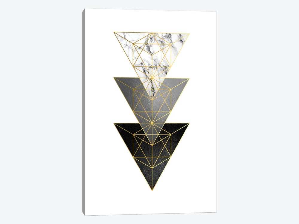 3 Triangles by Urban Epiphany 1-piece Canvas Art