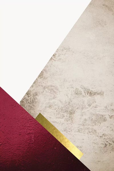 A.D. Lines Eurogroup Inc.: Beige Burgundy Mountains III by Urban Epiphany