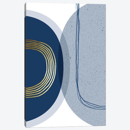 Mid-Century Modern Lines III Canvas Print #URE375} by Urban Epiphany Canvas Artwork