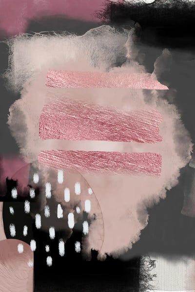 Pink Meditation by Urban Epiphany multi panel art