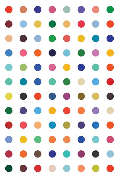 Large Modern Art - Canvas Prints: Damien by The Usual Designers