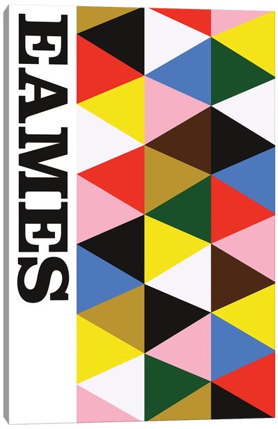 Eames! Canvas Art Print - The Usual Designers