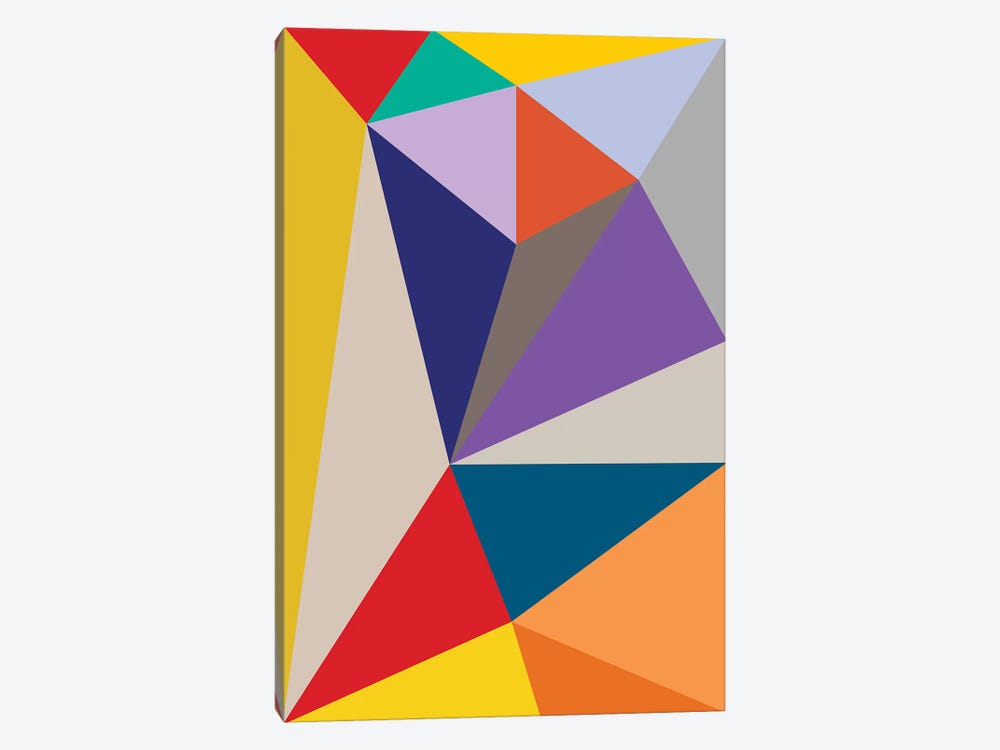 Flatland by The Usual Designers 1-piece Canvas Artwork