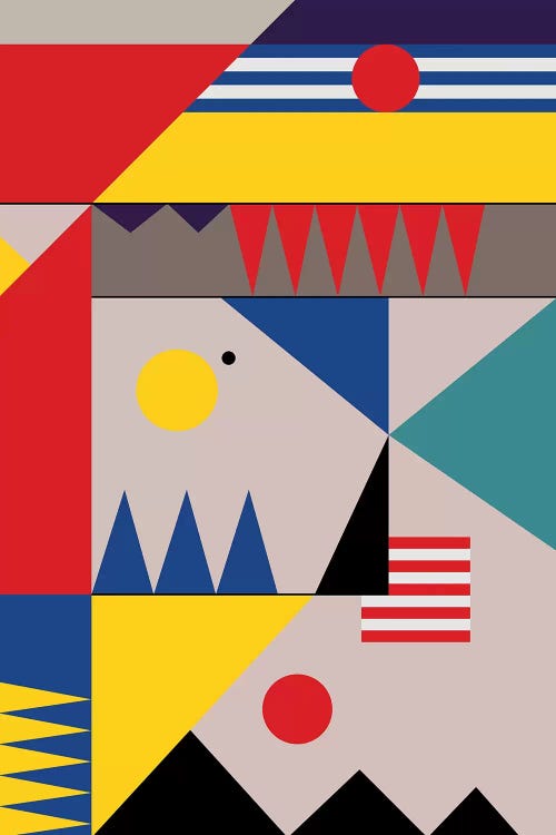 Landscapes From The Past by The Usual Designers wall art