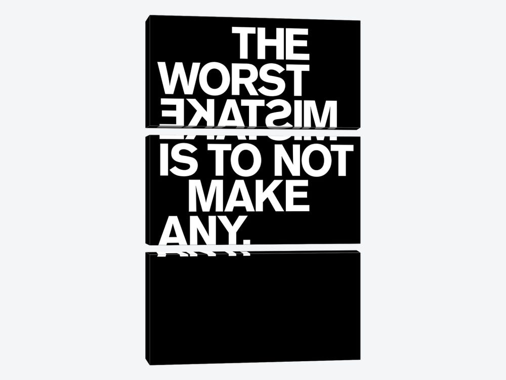Mistakes by The Usual Designers 3-piece Art Print
