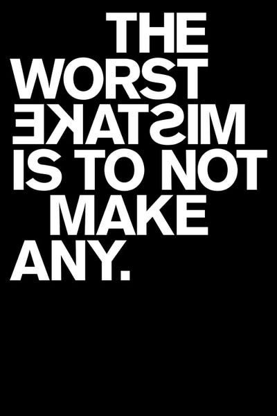 Large Modern Art - Canvas Prints: Mistakes by The Usual Designers