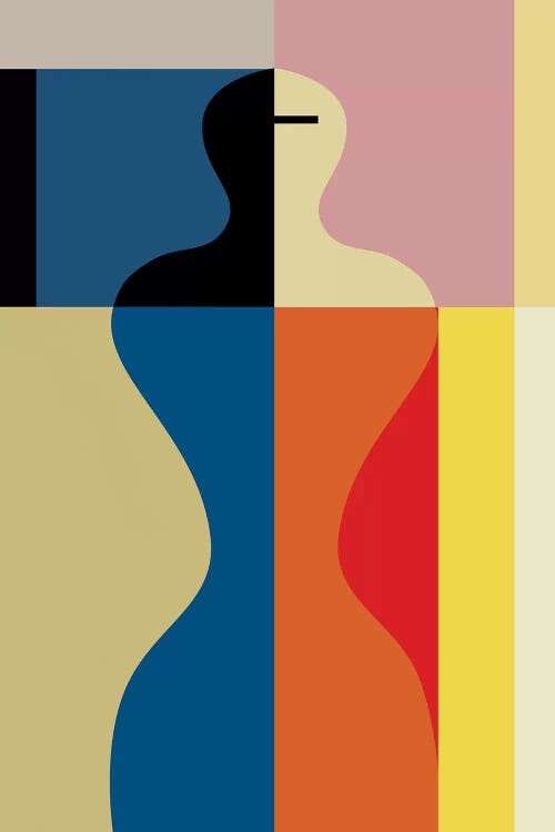 Schlemmer's Womanhood by The Usual Designers wall art