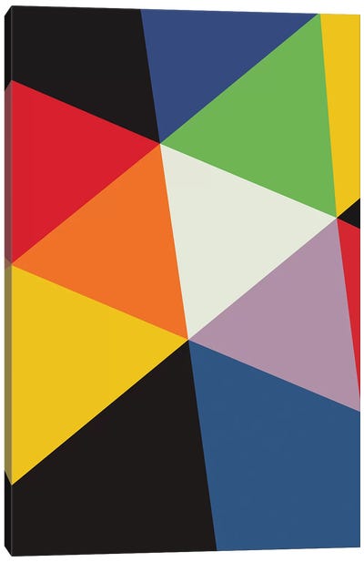 Swiss Modernism (Max Bill) Canvas Art Print - Abstract Shapes & Patterns