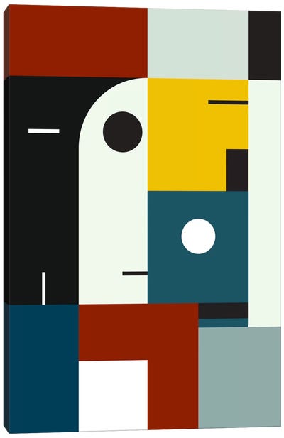 Bauhaus Age Canvas Art Print - The Usual Designers