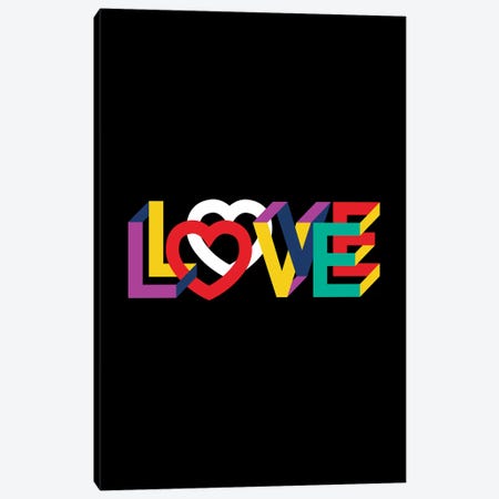 In Love Everything Is Right Canvas Print #USL132} by The Usual Designers Canvas Art Print