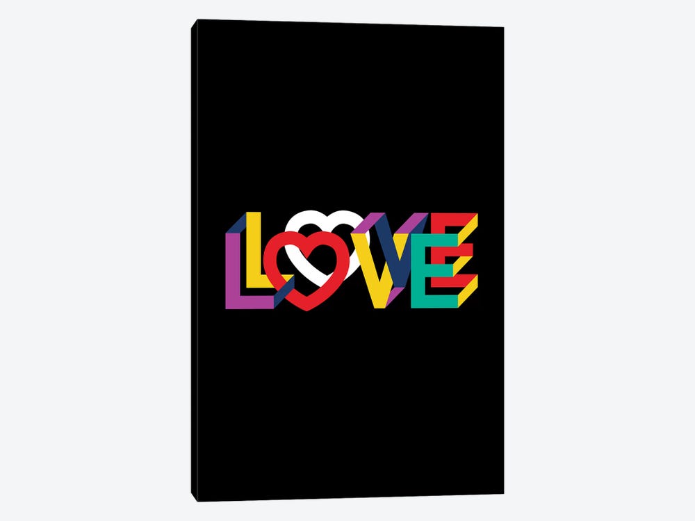 In Love Everything Is Right by The Usual Designers 1-piece Canvas Art
