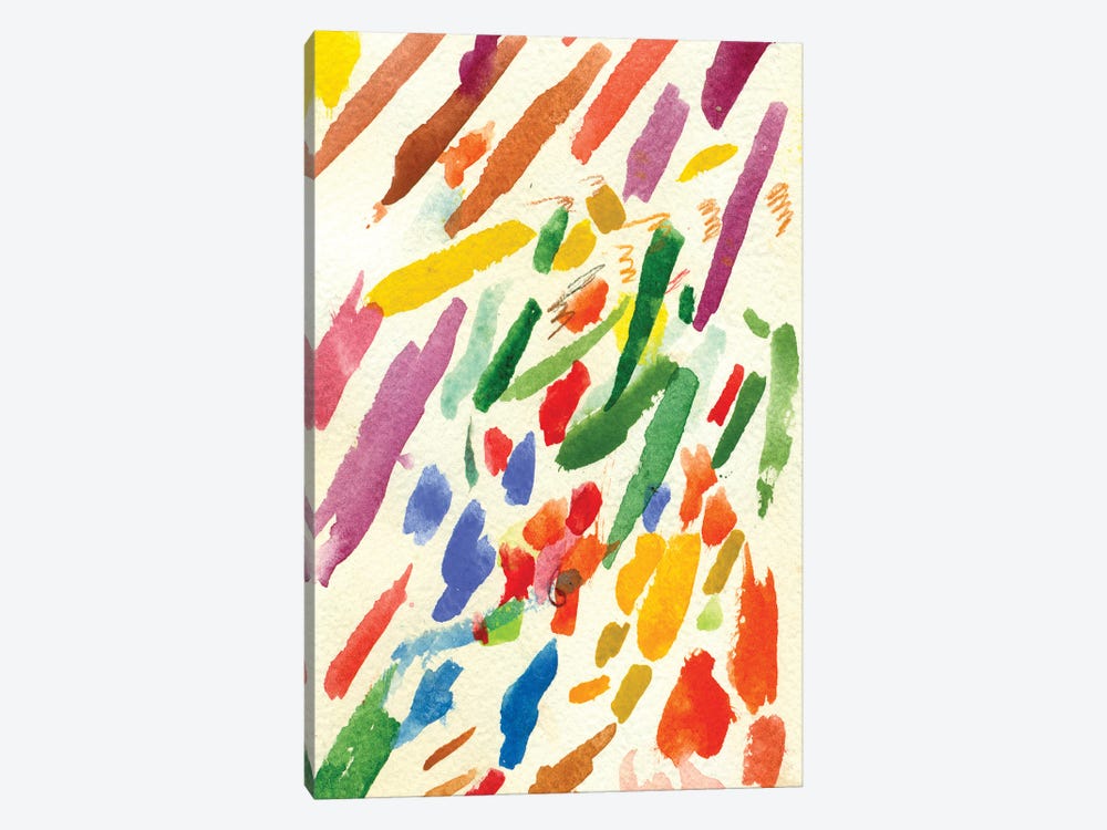 Strokes I by The Usual Designers 1-piece Canvas Artwork