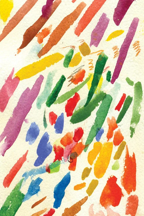 Strokes I by The Usual Designers wall art