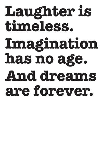 Imagination And Dreams (Black) by The Usual Designers framed canvas print