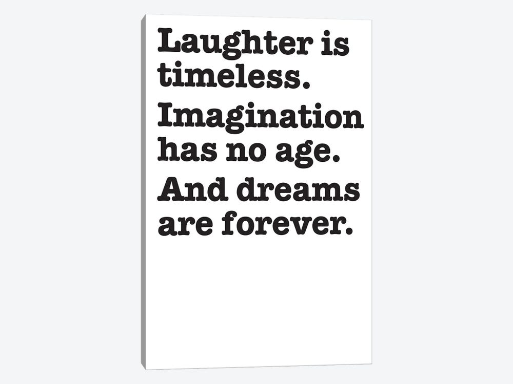 Imagination And Dreams (Black) by The Usual Designers 1-piece Art Print