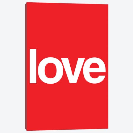 Love Canvas Print #USL153} by The Usual Designers Canvas Art Print
