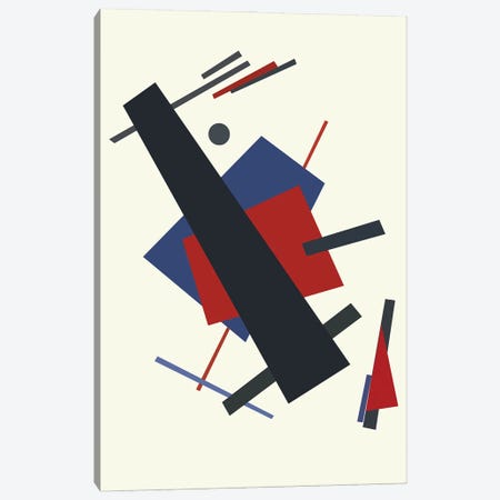 Suprematism VI Canvas Print #USL157} by The Usual Designers Canvas Wall Art