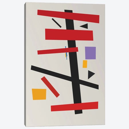 Suprematism VII Canvas Print #USL158} by The Usual Designers Canvas Print
