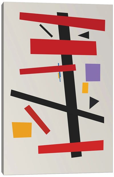 Suprematism VII Canvas Art Print - The Usual Designers