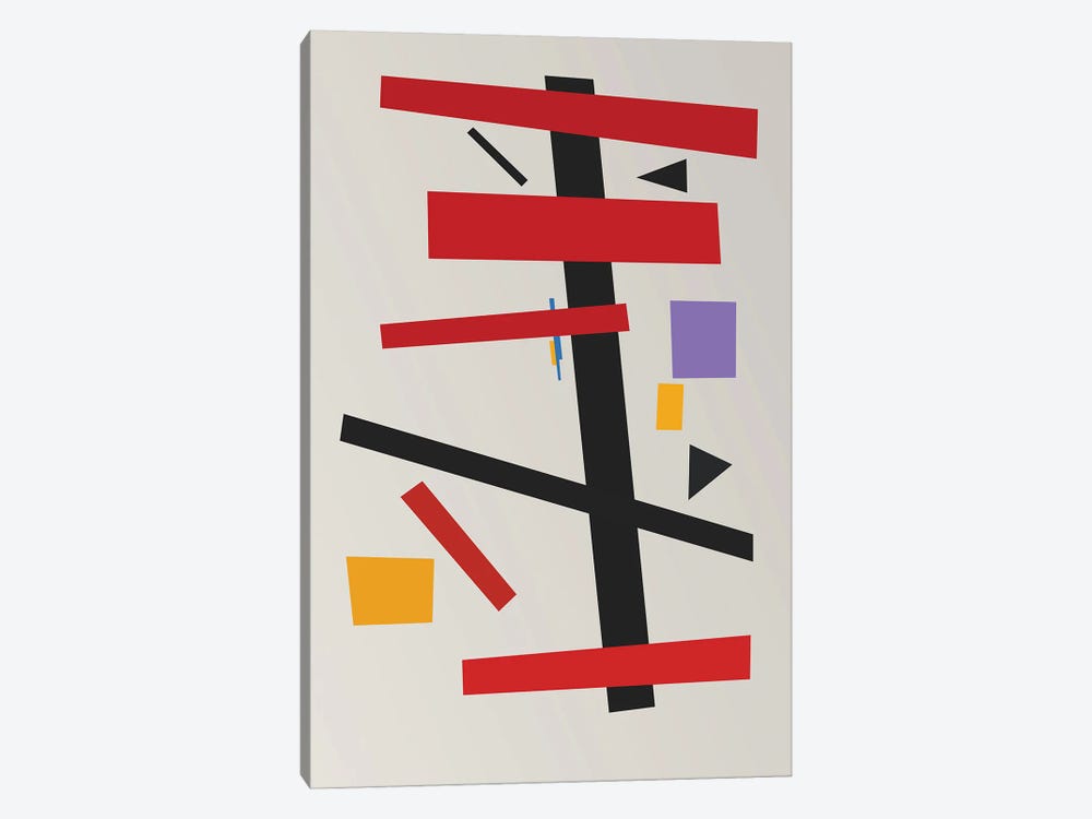Suprematism VII by The Usual Designers 1-piece Canvas Artwork