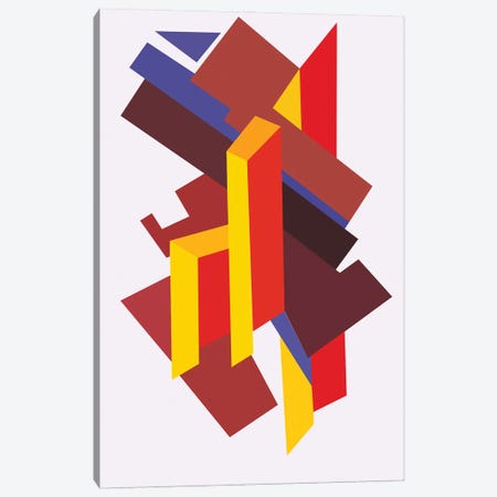 Suprematism IX Canvas Print #USL161} by The Usual Designers Canvas Wall Art