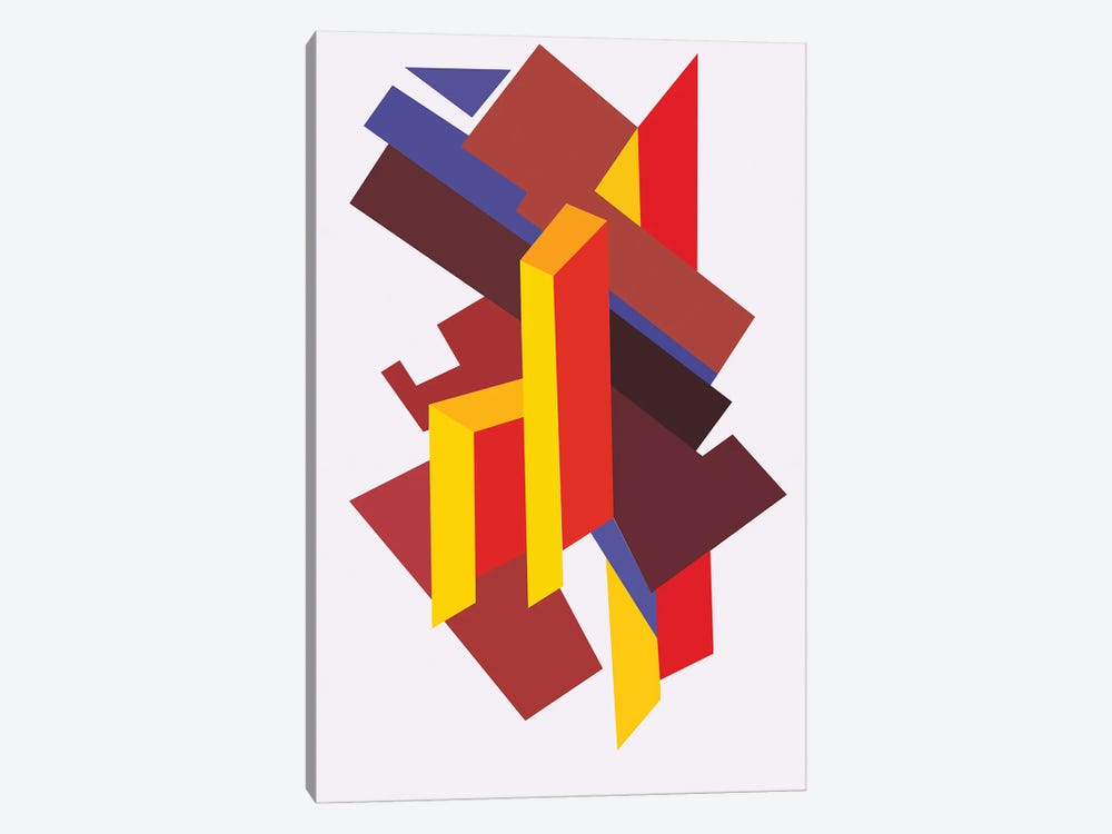 Suprematism IX by The Usual Designers 1-piece Canvas Wall Art