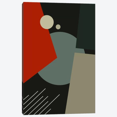 Bauhaus Going To Mars Canvas Print #USL16} by The Usual Designers Canvas Art