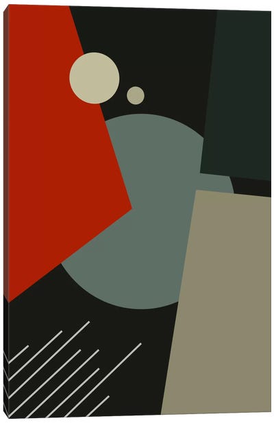 Bauhaus Going To Mars Canvas Art Print - The Usual Designers
