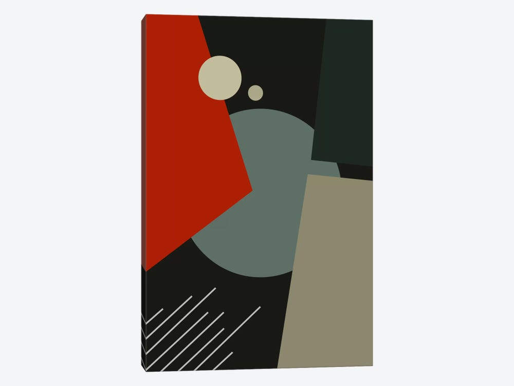 Bauhaus Going To Mars by The Usual Designers 1-piece Canvas Wall Art