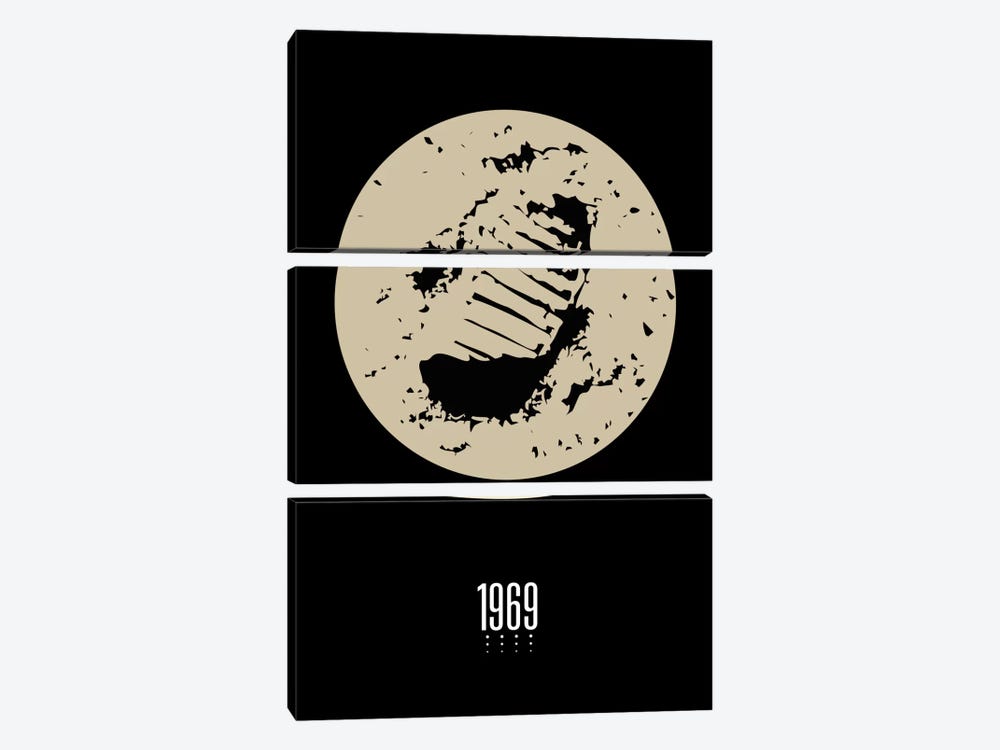 1969 by The Usual Designers 3-piece Canvas Art Print