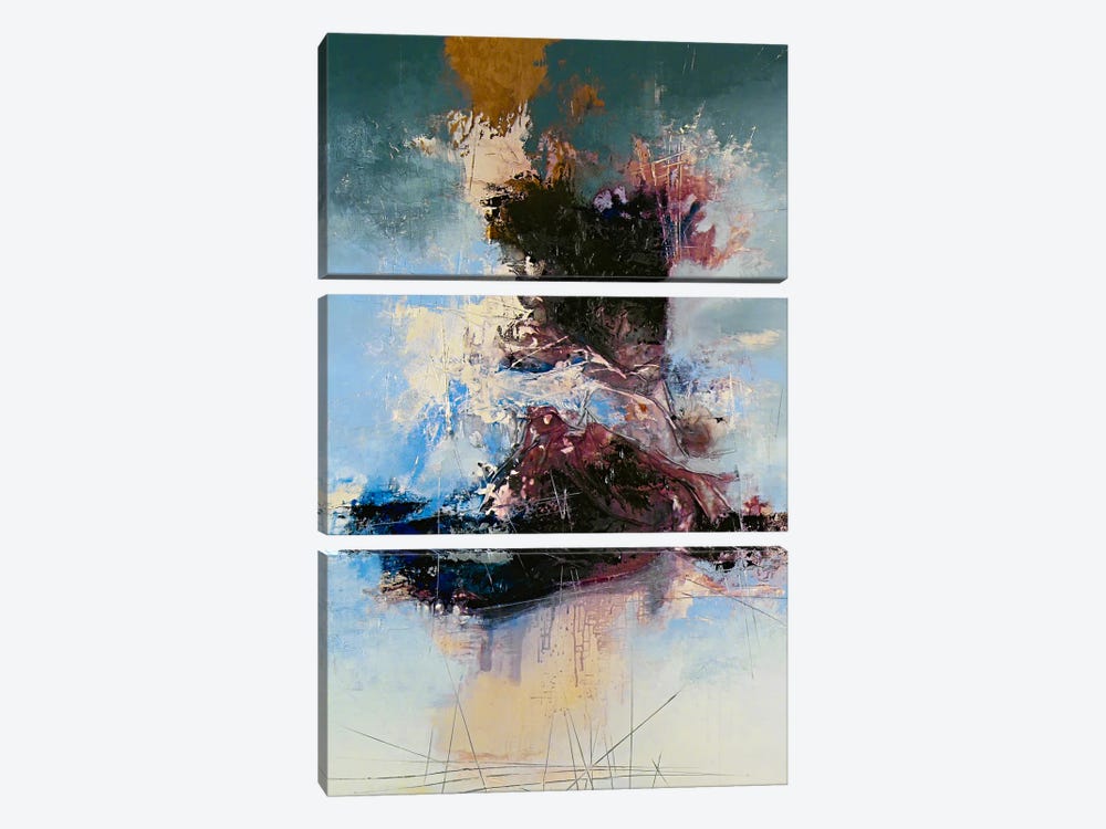 Cathartic by The Usual Designers 3-piece Canvas Art