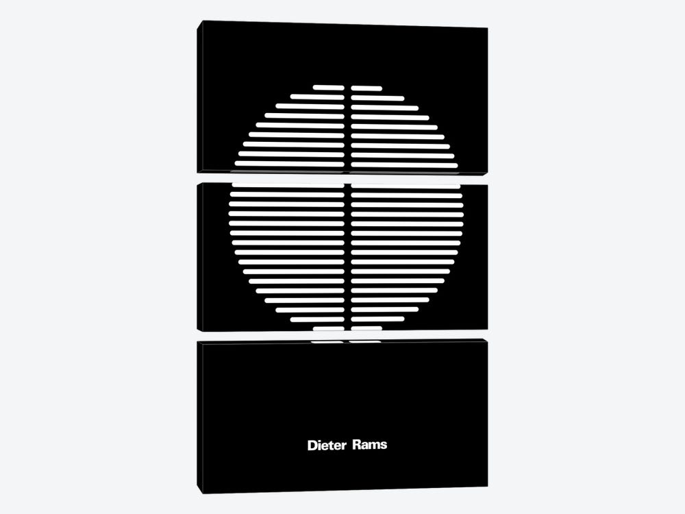 Dieter Rams by The Usual Designers 3-piece Canvas Art