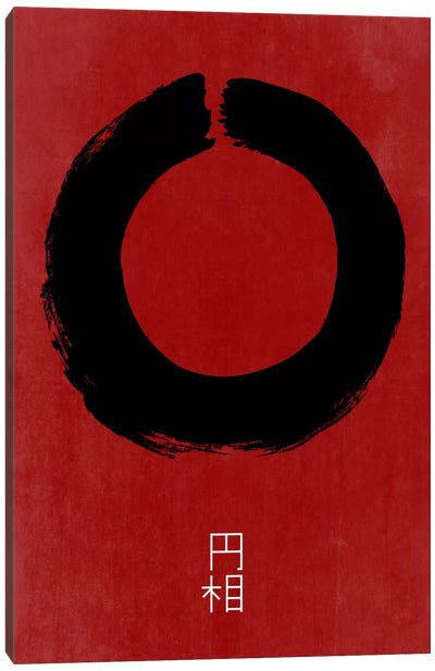 Enso In Japan Canvas Art Print - Japanese Culture