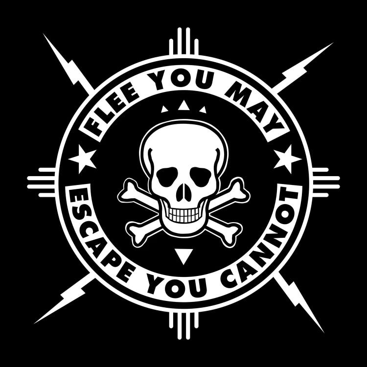 Flee You May by The Usual Designers wall art