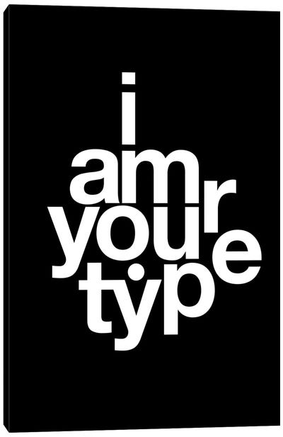 Helvetica Canvas Art Print - Typography