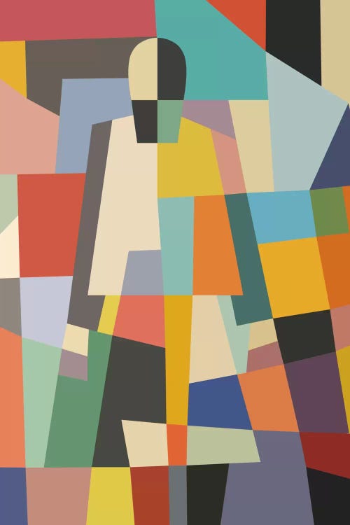 Mystery Woman by The Usual Designers wall art