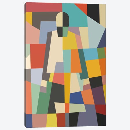 Mystery Woman Canvas Print #USL60} by The Usual Designers Canvas Art