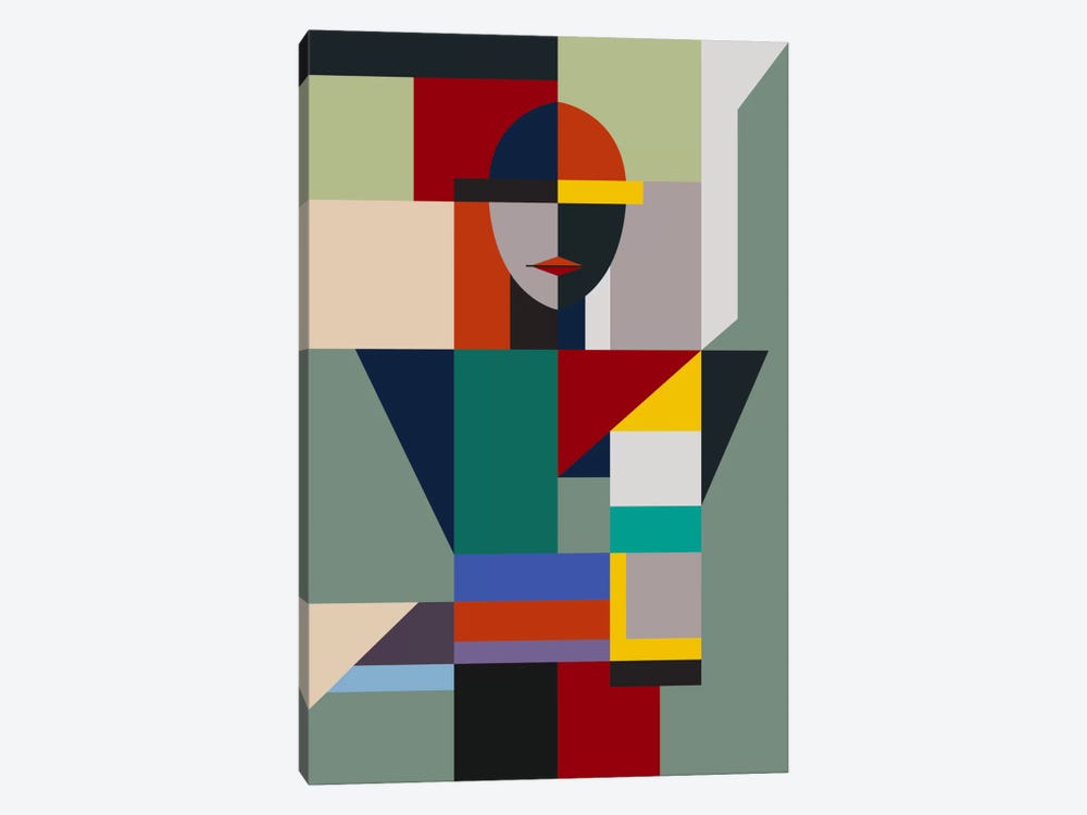 Nameless Woman by The Usual Designers 1-piece Canvas Art