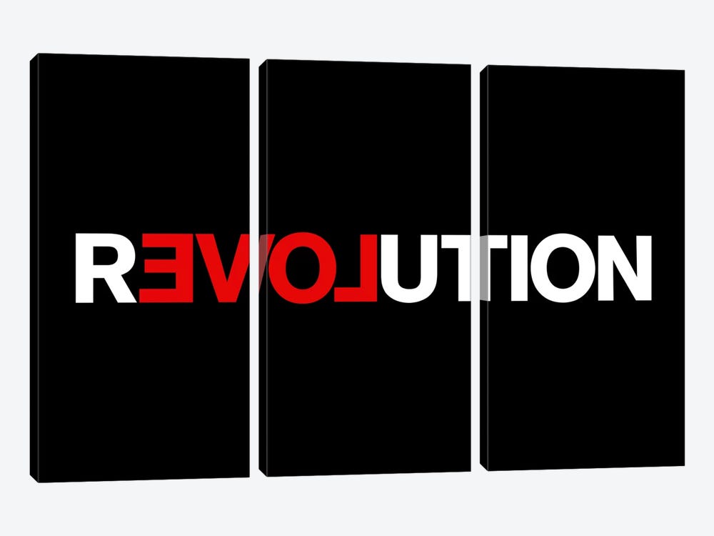Revolution by The Usual Designers 3-piece Art Print