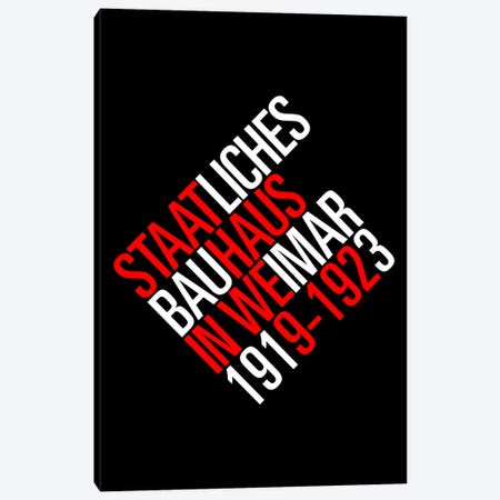 Staatliches Bauhaus I Canvas Print #USL72} by The Usual Designers Canvas Art Print
