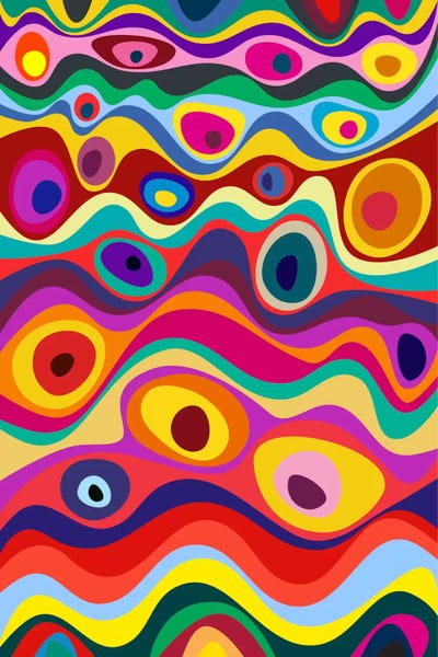 Circular Abstract: Strata by The Usual Designers