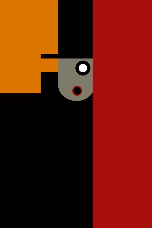 The Conspirator by The Usual Designers wall art