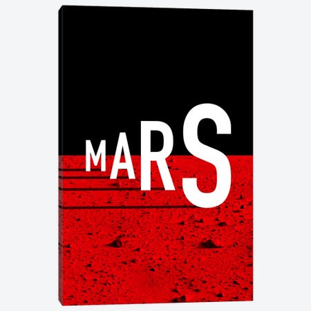 To Mars Canvas Print #USL85} by The Usual Designers Art Print