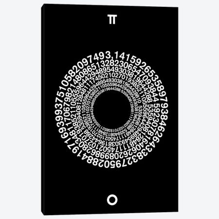 Transcendence Of Pi Canvas Print #USL87} by The Usual Designers Art Print
