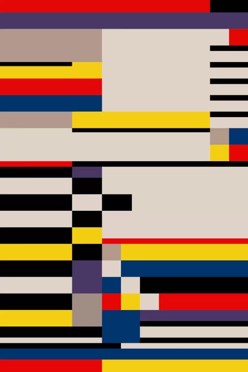 Asymmetry by The Usual Designers wall art