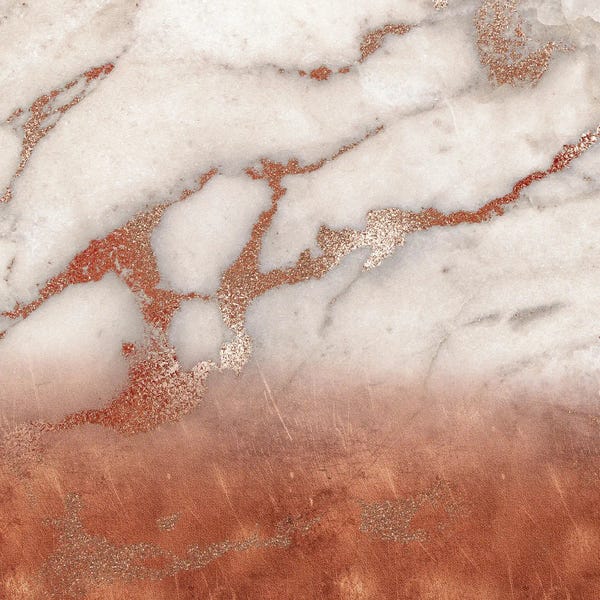 UtArt: Girly Trend Marble With Copper by UtArt